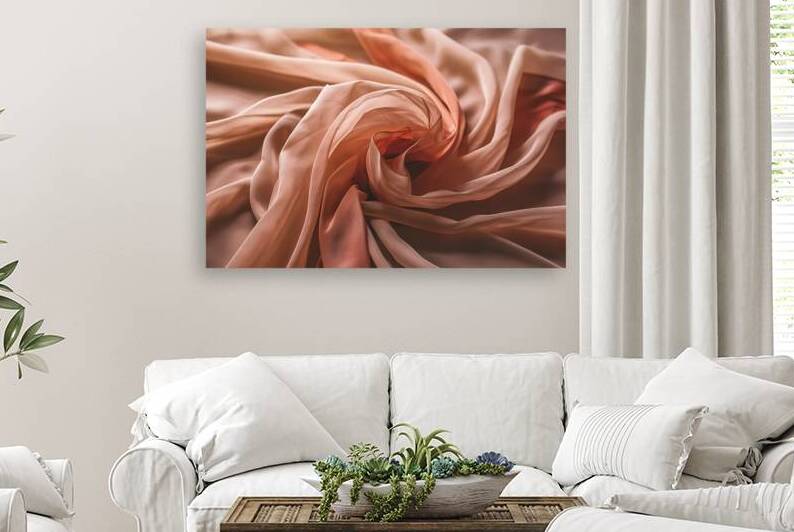 A stunning close up image of a delicate light col by Mitica Mihaila
