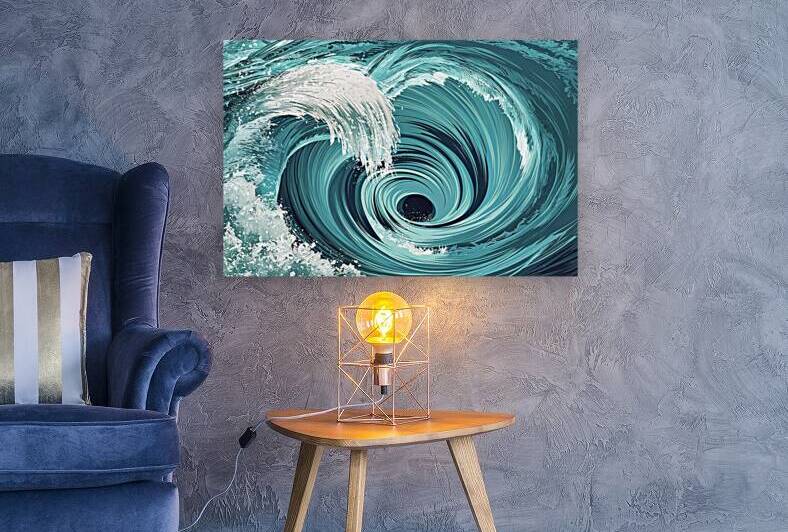 texture background featuring a whirlpool of varyi by Mitica Mihaila