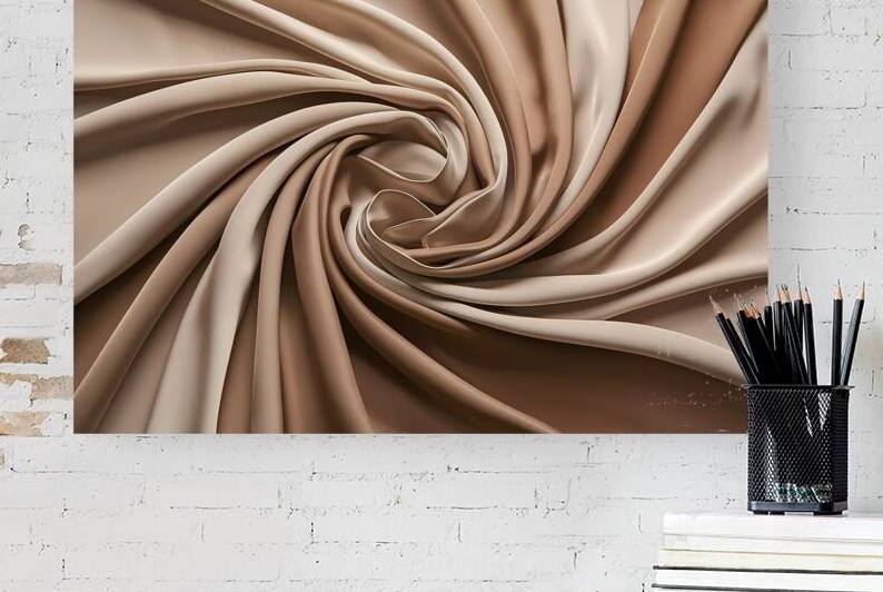 A stunning display of soft flowing beige and tan by Mitica Mihaila