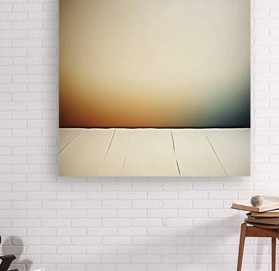 serene image featuring a plain off white backgrou by Mitica Mihaila
