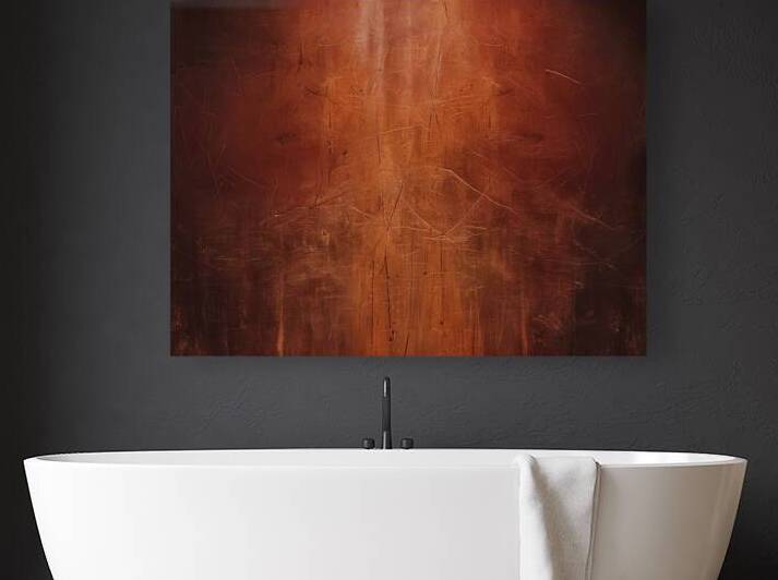 wooden surface with a deep reddish brown hue 2.jp by Mitica Mihaila