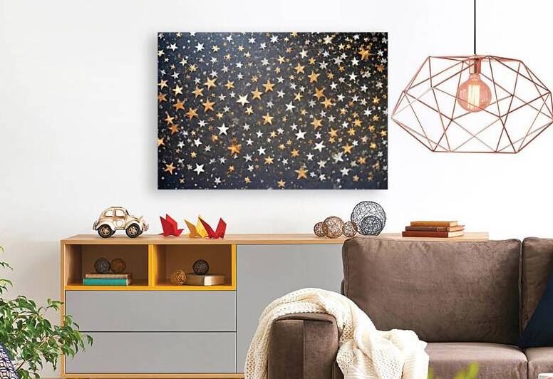 A stunning and glittery scene of white and silver by Mitica Mihaila