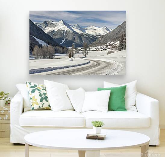 A breathtaking winter mountain landscape 1 by Mitica Mihaila