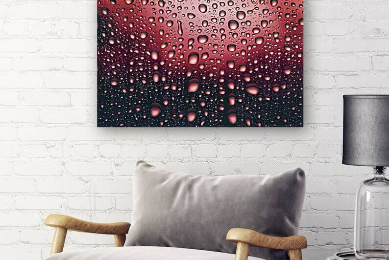 A striking close up photograph of water droplets by Mitica Mihaila