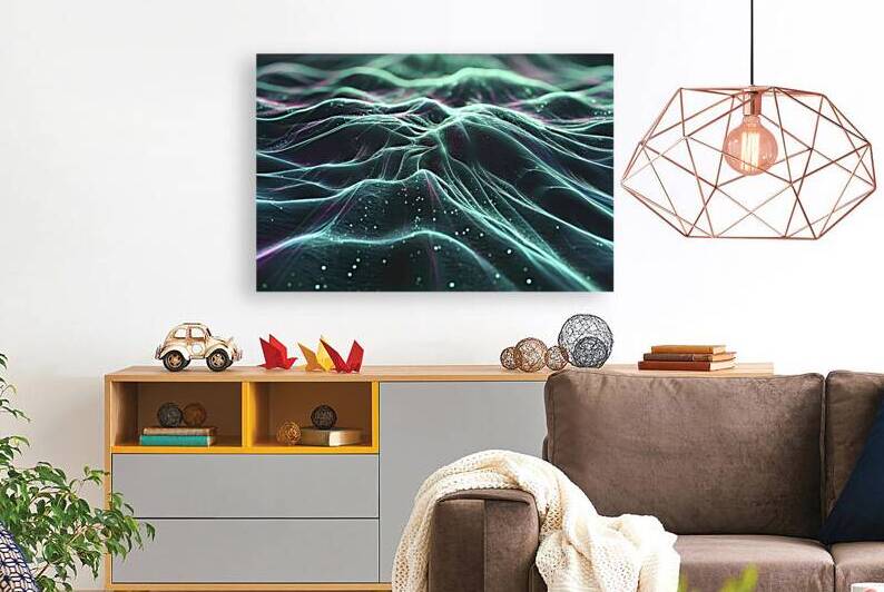 A captivating 3D render of an abstract background by Mitica Mihaila