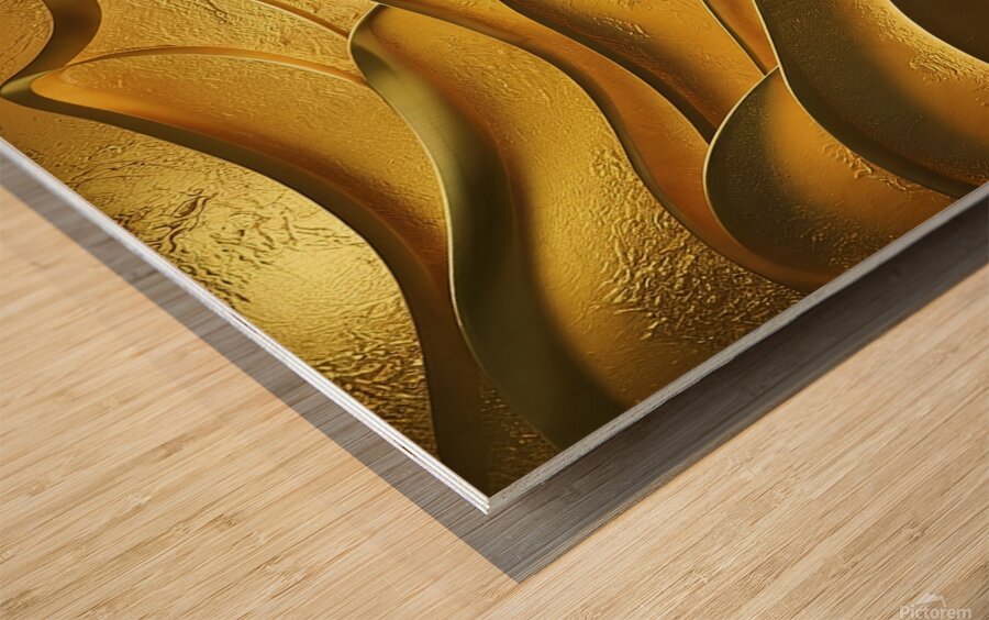 A visually stunning abstract gradient background Wood print