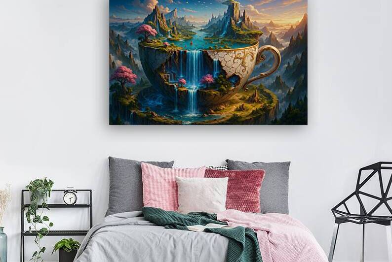 Enchanted Teacup Falls – A Portal to a Fantasy Realm by Roseyasmine