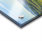 Rural landscape at sunset in the Crete Senesi. Tuscany Italy Acrylic print