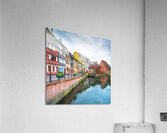 Canal in Little Venice district. Alsace France Acrylic Print
