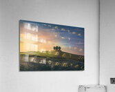 Cypress grove sunset Acrylic Print