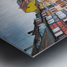 Canal in Little Venice district. Alsace France Metal print