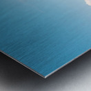 Lavender field a house and a tree. Provence France Metal print