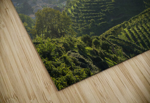 Prosecco Hills vineyards at sunset Stefano Orazzini puzzle