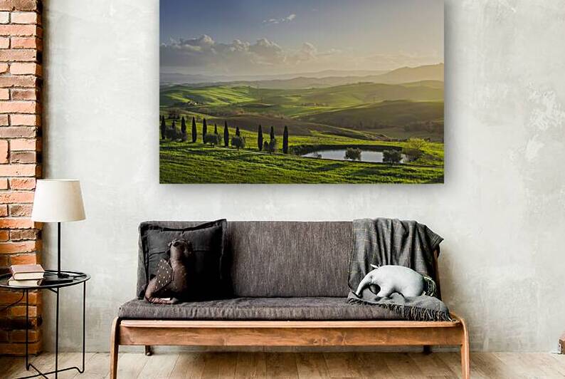 Countryside landscape in Volterra. Tuscany Italy by Stefano Orazzini