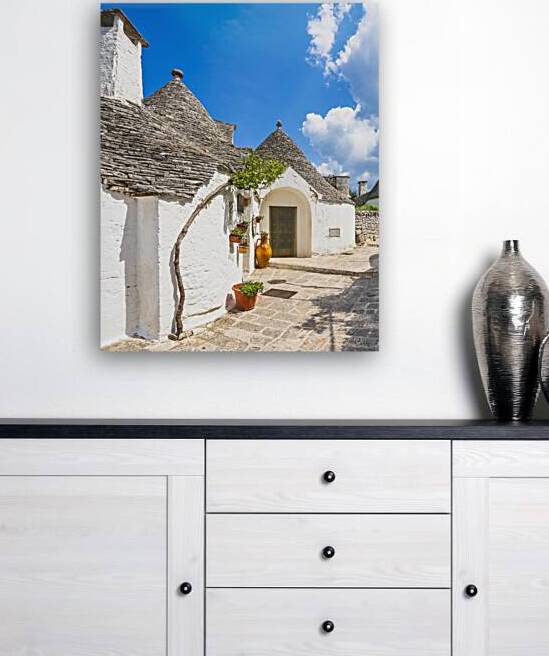 Trulli of Alberobello houses. Apulia Italy. by Stefano Orazzini