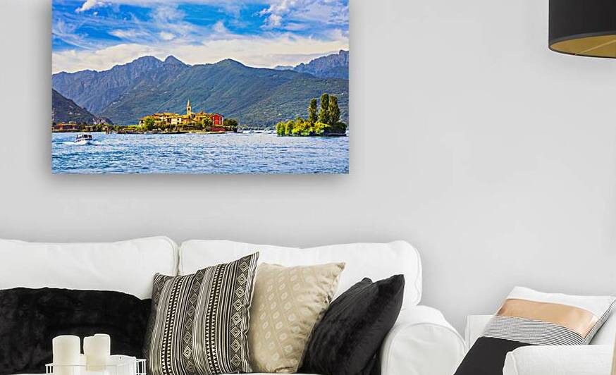 Isola dei Pescatori in Lake Maggiore. Italy by Stefano Orazzini