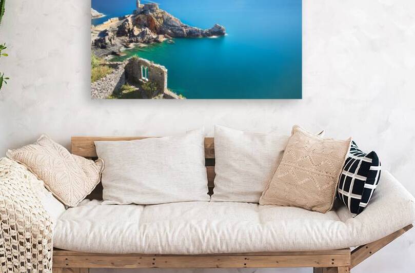 San Pietro church in Portovenere. Liguria region Italy by Stefano Orazzini