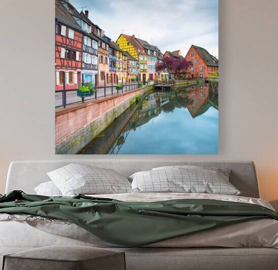 Canal in Little Venice district. Alsace France by Stefano Orazzini