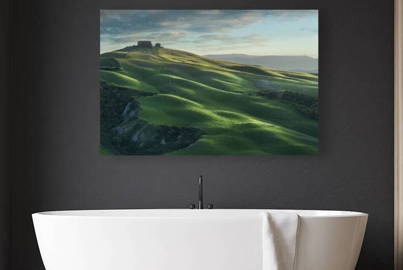 The farmhouse of Crete Senesi. Tuscany by Stefano Orazzini