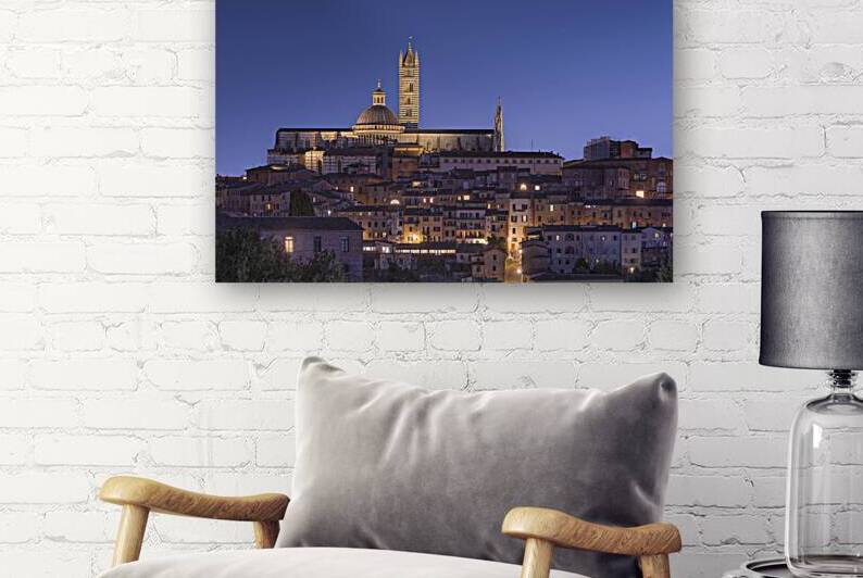 Blue hour over Siena Cathedral by Stefano Orazzini