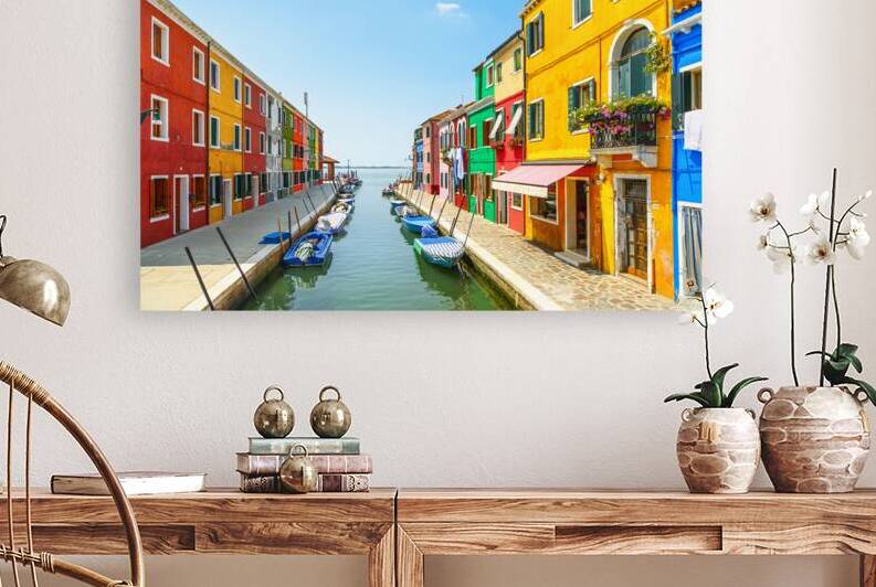 The Colors of Burano Island by Stefano Orazzini
