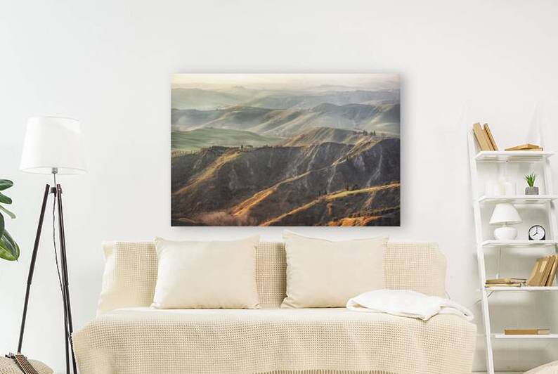 The Balze in Volterra cliffs by Stefano Orazzini