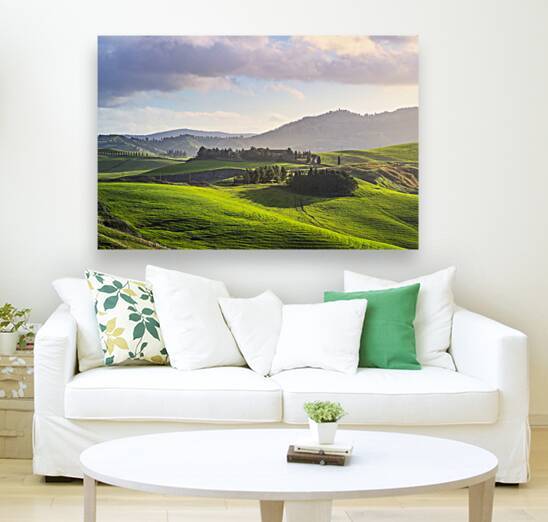 Rolling hills landscape in Volterra by Stefano Orazzini