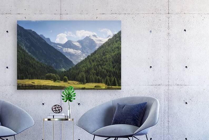 Gran Paradiso massif in Valnontey. Aosta Valley by Stefano Orazzini