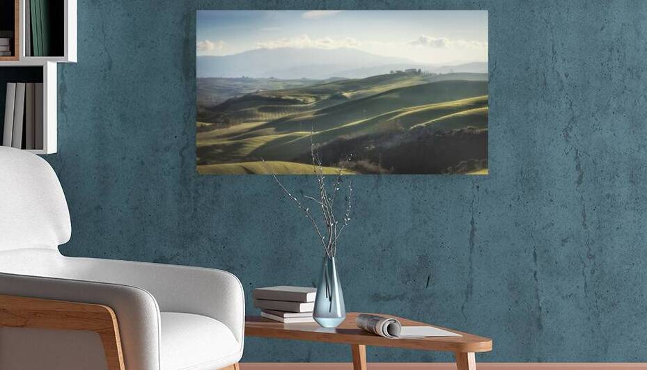 Rolling Hills of Val d Orcia Tuscany – December 2023 by Stefano Orazzini