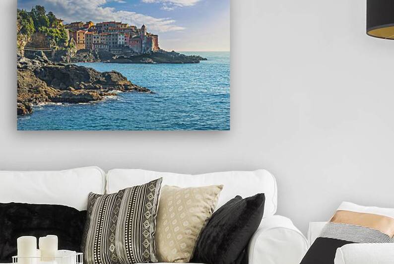 Tellaro Village Liguria Coast. Gulf of Poets Italy Seascape by Stefano Orazzini