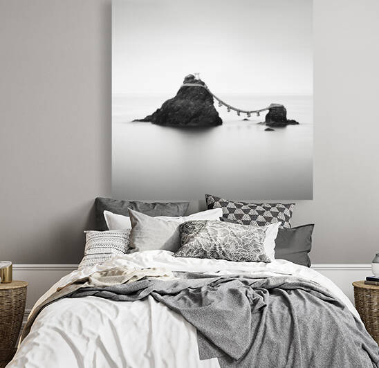 Meoto Iwa Study I - Wedded Rocks Japan by Stefano Orazzini