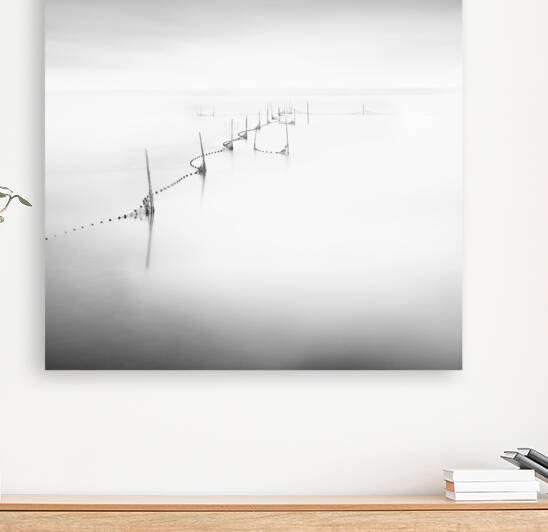 Slalom | Black and White Abstract by Stefano Orazzini
