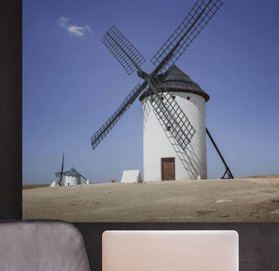 Windmill in Campo de Criptana. Spain. by Stefano Orazzini