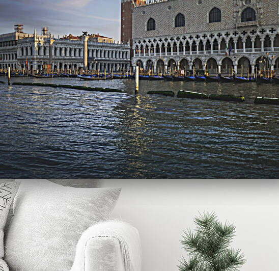 Venice at dawn. Doge Palace and Bell Tower. by Stefano Orazzini