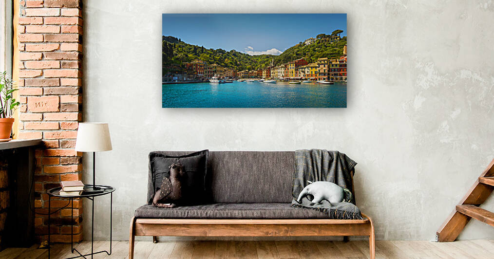 Portofino village and marina. Liguria Italy by Stefano Orazzini
