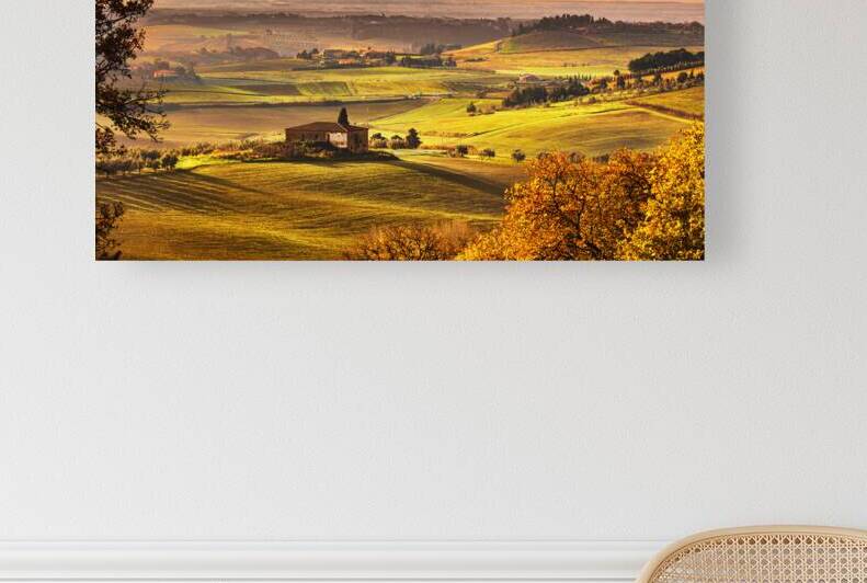 Maremma rural landscape. Casale Marittimo Italy by Stefano Orazzini