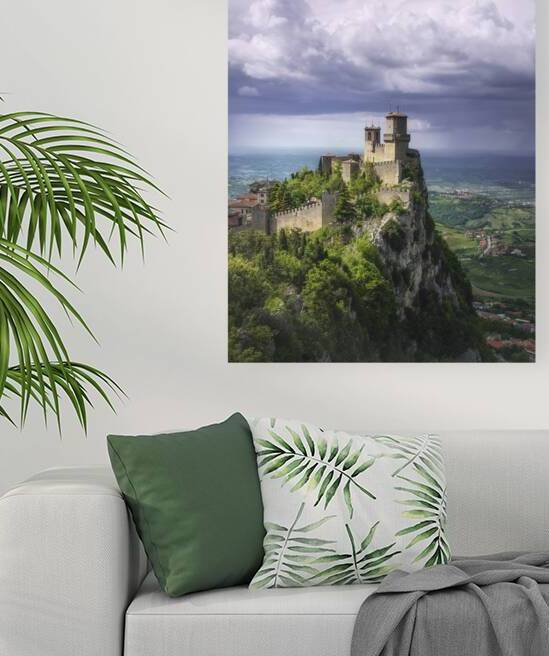 San Marino. Guaita tower on the Titano mount by Stefano Orazzini