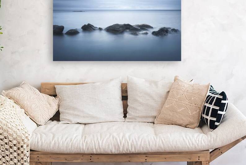 Rocks and sea. Long exposure by Stefano Orazzini