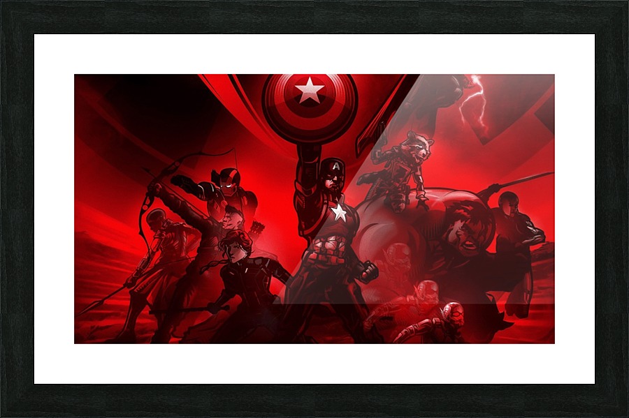 Avengers Picture Frame print
