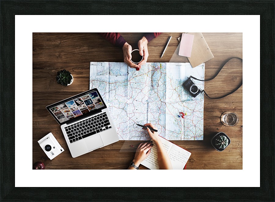 Office Work Picture Frame print