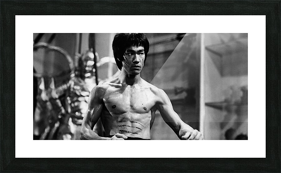 Bruce lee Picture Frame print