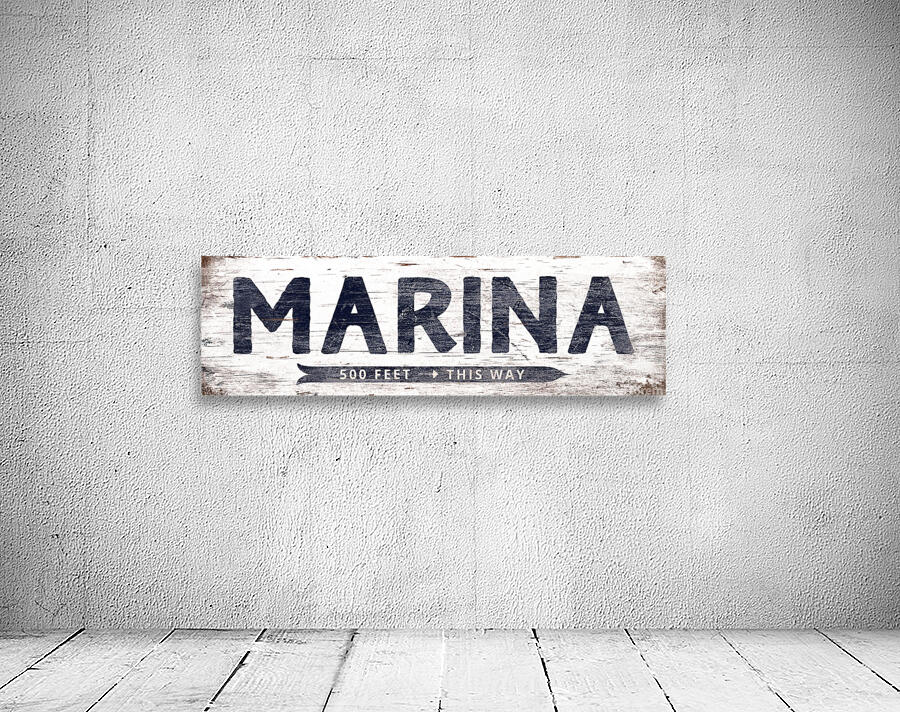 Marina Directional Wall Preview
