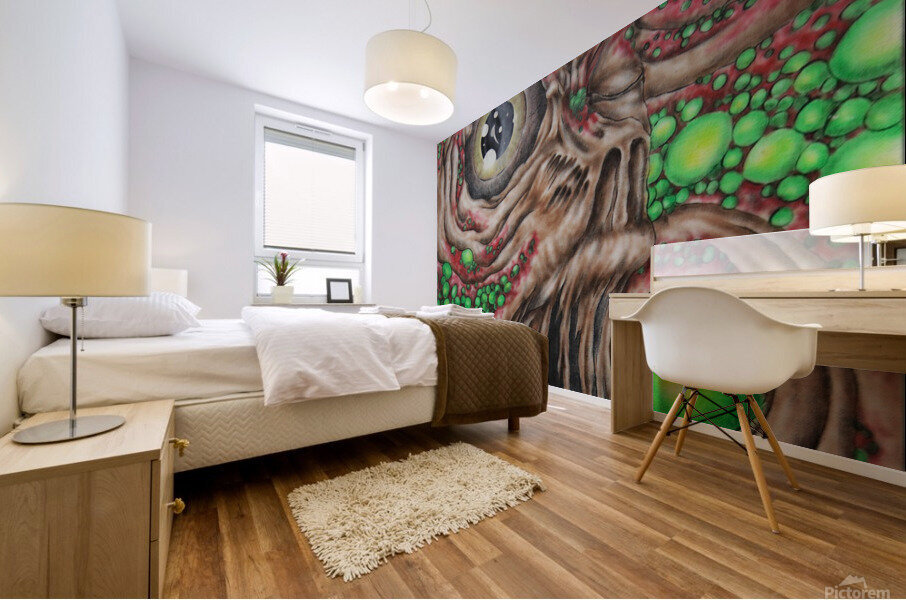 psychedelique-1 Mural print