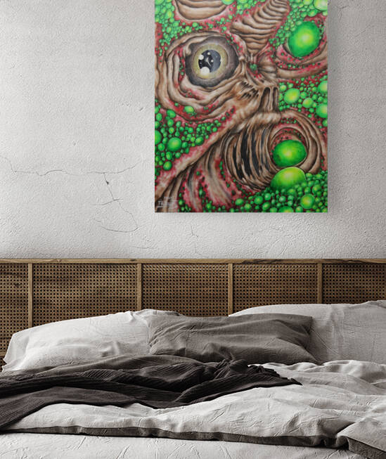 psychedelique-1 by Marc thibeault