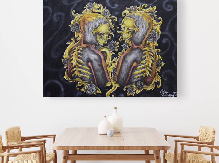 l amour mort by Marc thibeault