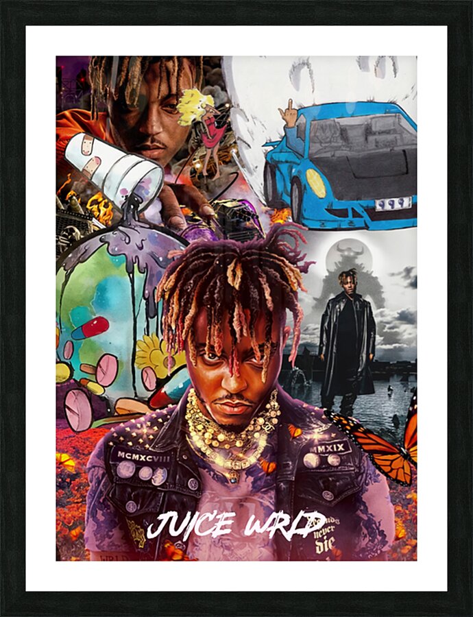 Juice WRLD Picture Frame print