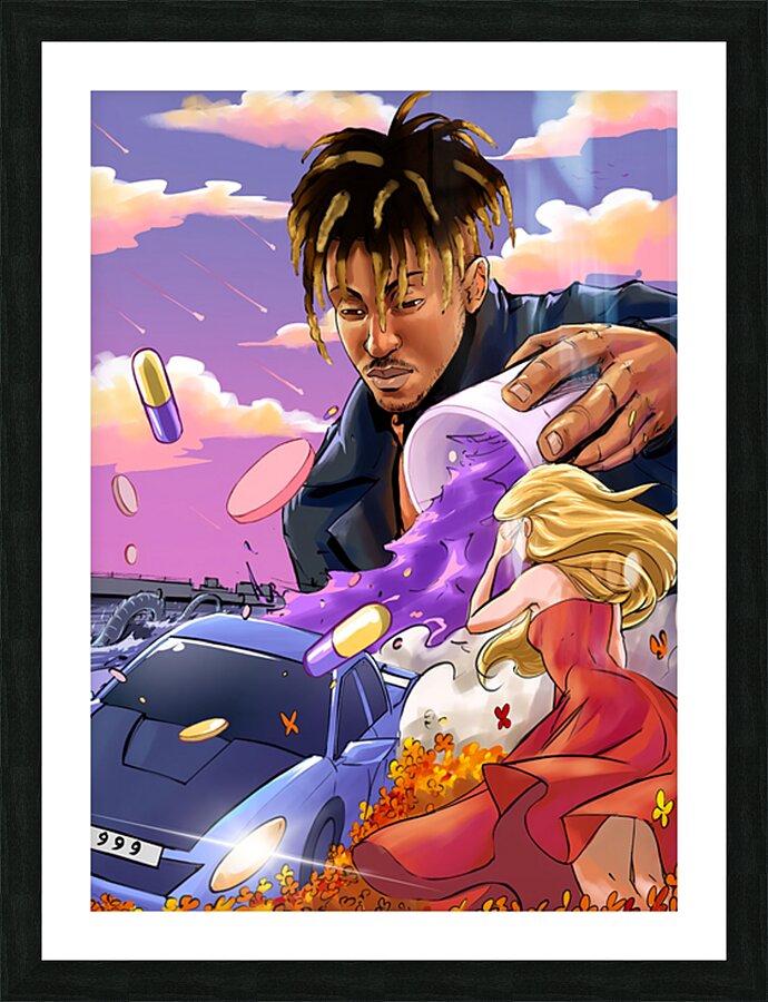 Juice WRLD Picture Frame print