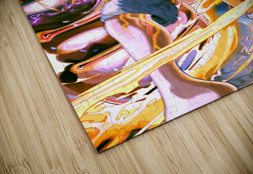 monkey d luffy Anime Studio puzzle