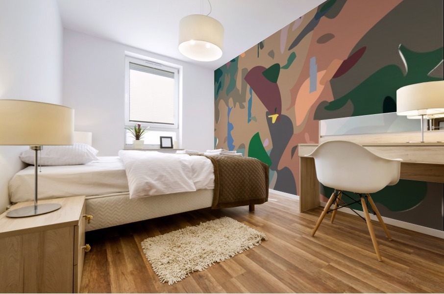 young love Mural print