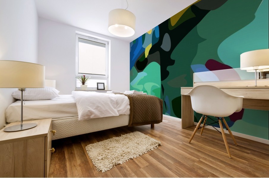power to believe Mural print